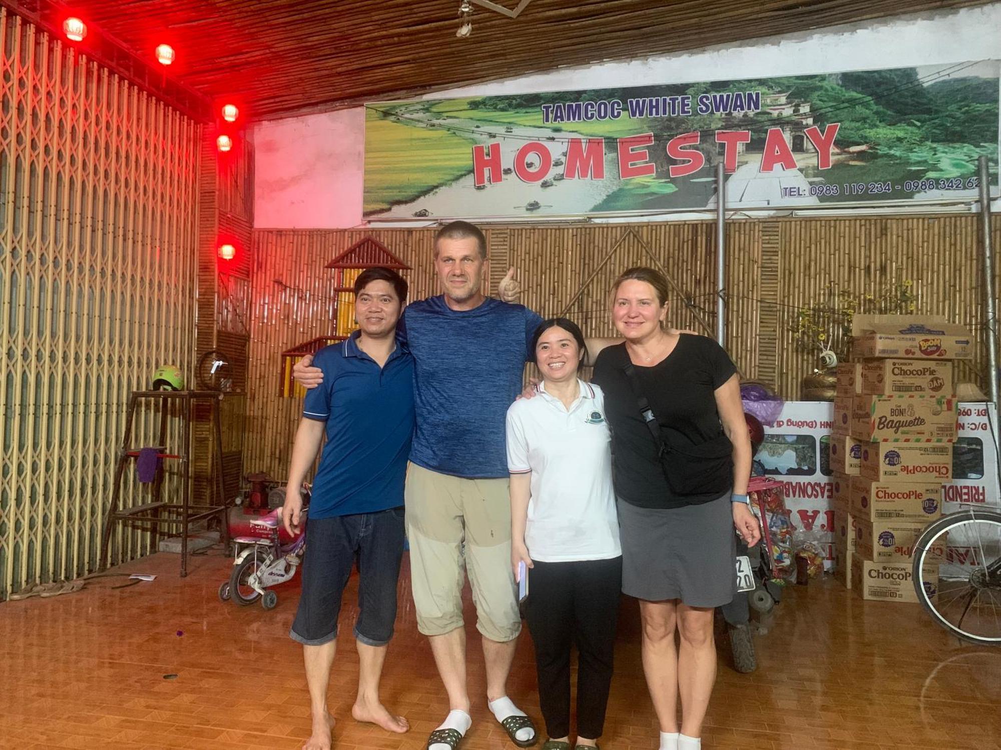 Tam Coc White Swan Homestay Ninh Binh Eksteriør billede